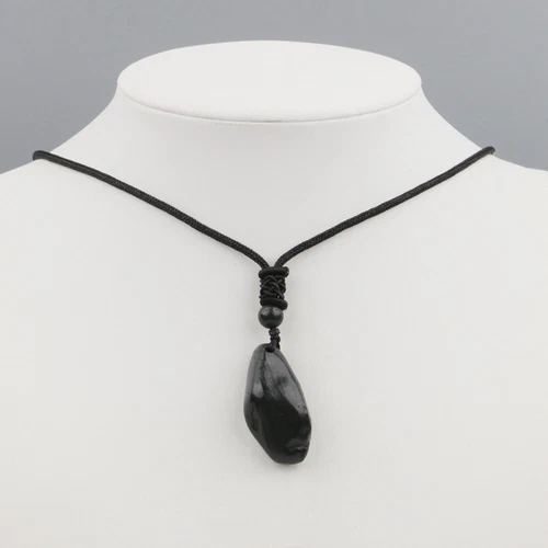 2x 10-20g Elite Shungite Stone Pendant Mineral EMF Shield Protection Amulet USA - Picture 16 of 16