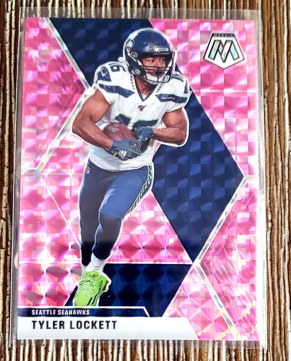 Tyler Lockett 2020 Panini Mosaic Pink Camo Prizm #183 SEATTLE