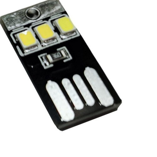 5PCS Night Lamp Mini Pocket Card USB Power LED 0.2W Light for Computer Laptop ~ - Afbeelding 5 van 8