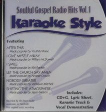 Soulful Gospel Radio Hits Vol 1 Karaoke Style D G Daywind 6 Songs New Sealed