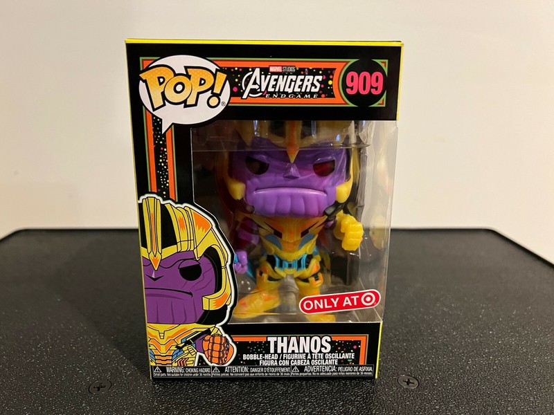 Funko Pop! Black Light 909 Avengers Thanos Special Edition (Target Exclusive)