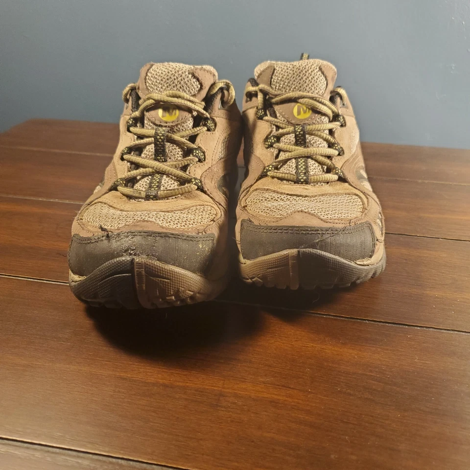 Merrell Falcon Mujer Taupe Malla con Cuero Nubuck Azura Senderismo Zapatos Talla 7.5 Foto 2 de 4