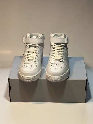 Size 8.5 - Nike Air Force 1 Mid White  CW2290-111