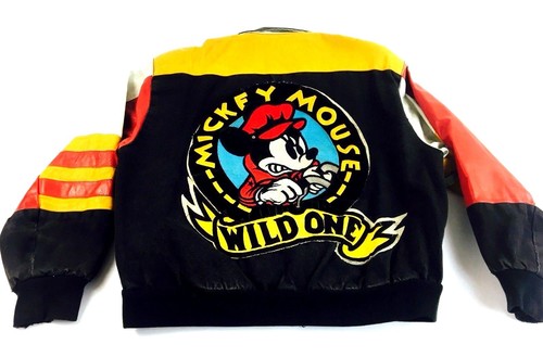 Vintage Mickey Mouse Jacket Wild One 