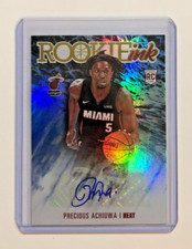 2020-21 Panini Hoops Basketball Precious Achiuwa Auto Rookie Card