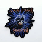 Six Feet Under HAUNTED  SHAPED   EMBROIDERED PATCH