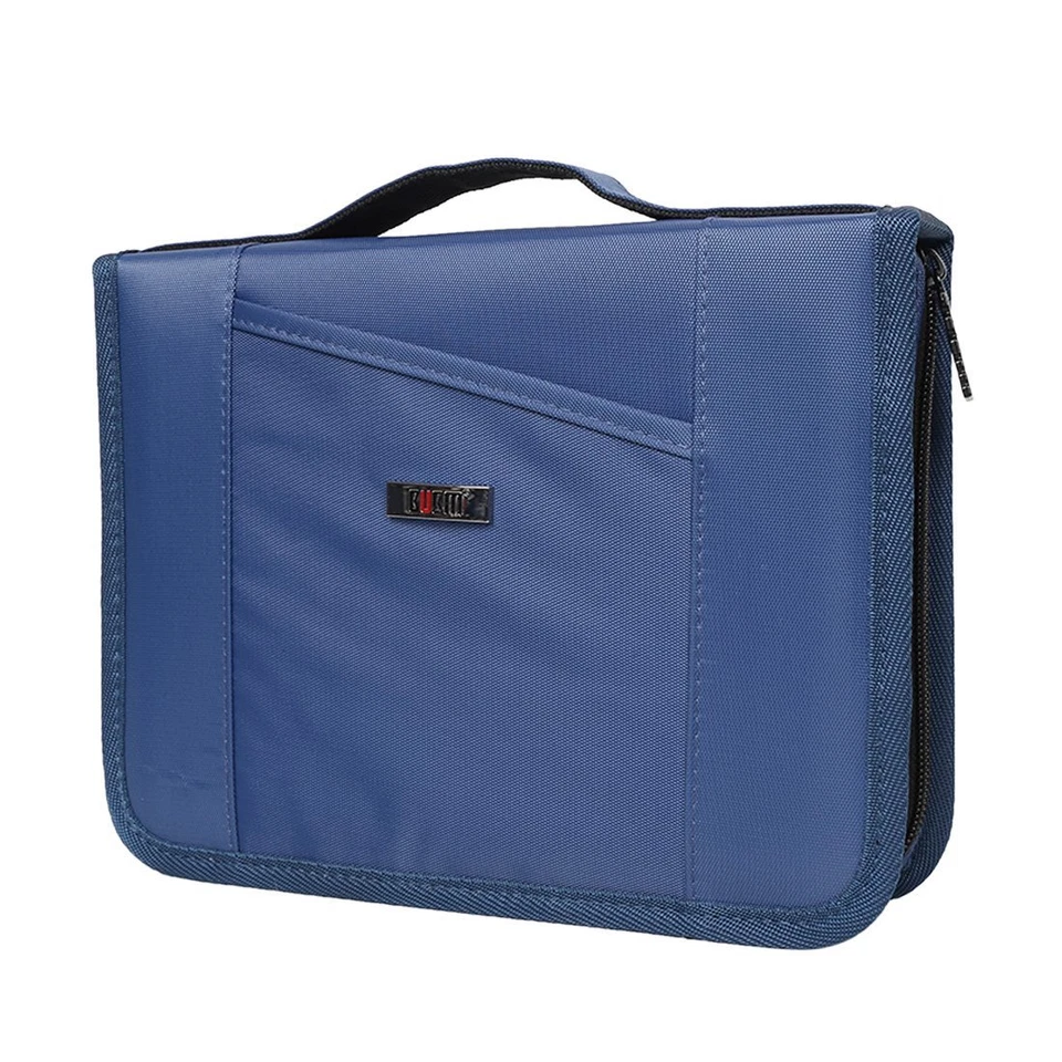 Estuche de viaje universal BUBM para electrónica y accesorios DSK-T azul medio Foto 2 de 4