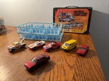 6 Vehicle Lot - Matchbox 24 Car Carry Case Wrecker Fire Transit Coupe Trays