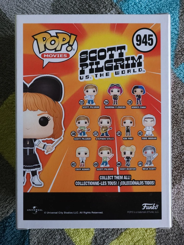 Kim Pine Pop 945 - Scott Pilgrim Vs The World Funko Pop! Vinilo - Spring Con 2021 Foto 3 de 4