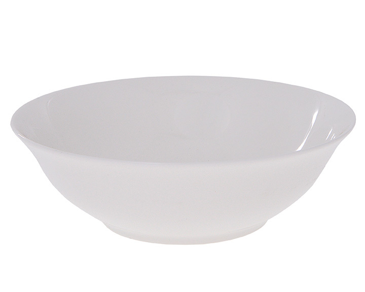 White bone china cereal bowl soup bowl SET OF 6 cereal bowls bowls 15cm
