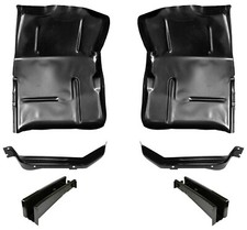 1973-87 Chevy & GMC C/K Pickup Front Floor Pan Kit With Braces & Mounts