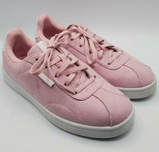 NEW Champion Kids' Girls' Rally Pink Lace-Up Sneaker Shoes Medium Width Size 4
