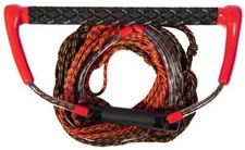 Jobe Tow Hook Handle Wakeboard Kneeboard Ski Nautique Hantel Et Ligne Rouge