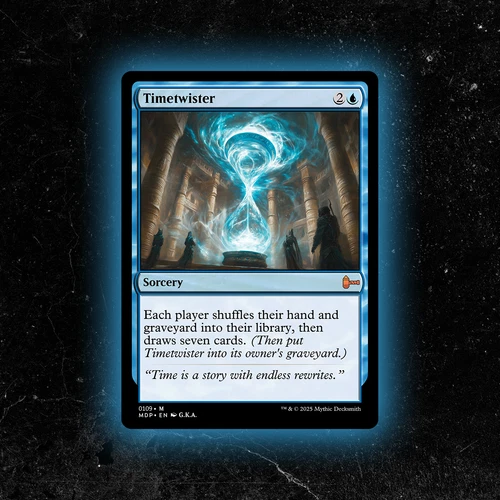 Timetwister - Custom Magic: The Gathering Card - High-Quality