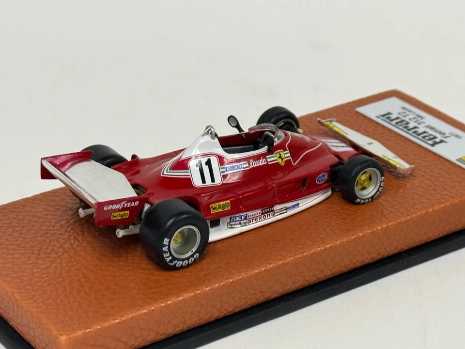 1/43 Ferrari 312 T2 from 1977 F1 Season of Niki Lauda Leather base JPN158 * - Image 3 of 4