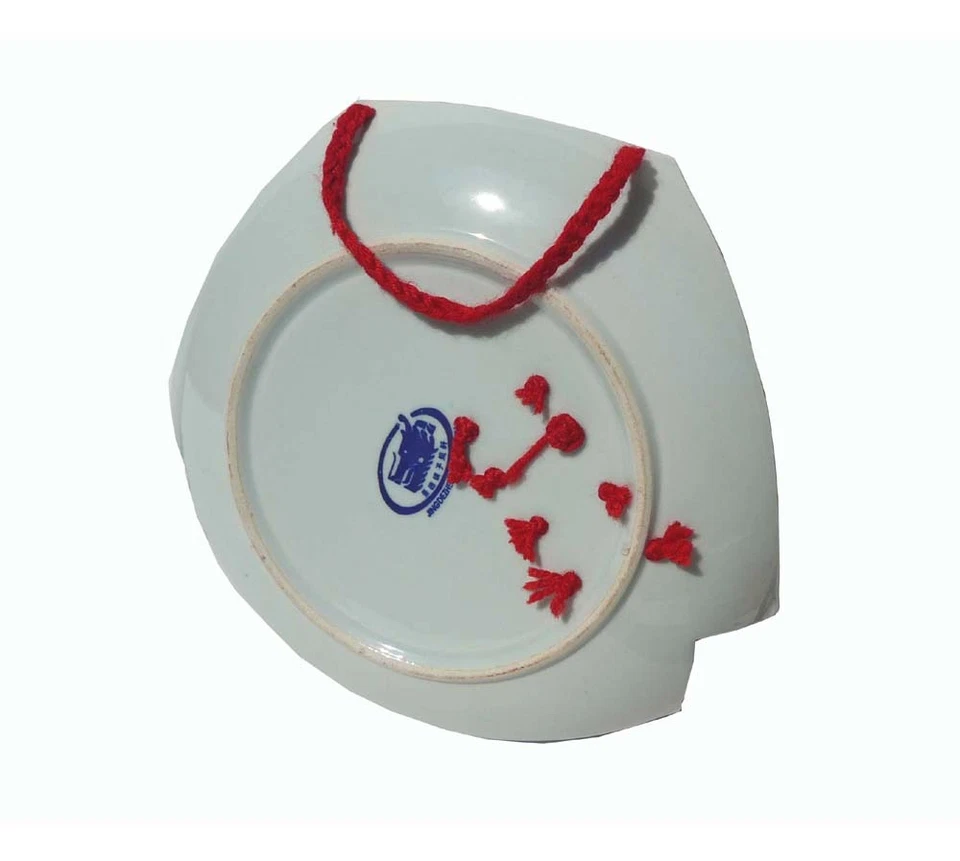 Plato decorativo chino fusión azul y blanco ss730 Foto 3 de 4