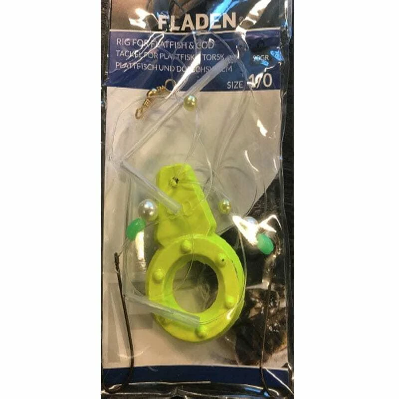 FLADEN Platfish-Rig Rig-Dorch-Rig avec poids 25g-130g Platfish-Rig Fluder - Photo 1/1