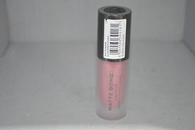 Makeup Revolution Matte Bomb Liquid Lip Clueless Fuchsia .15oz New Sealed