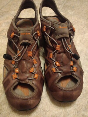 Dunham Brown Leather Adjustable Slip On Fisherman Sandals Size 11D Dunham Brown Leather Adjustable Slip On Fisherman Sandals  main image 4