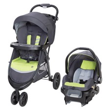 travel system with adjustable handle height
