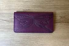 Oberon Design Butterfly Smartphone Wallet In Orchid