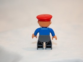 LEGO Duplo Toy Figure Airplane Pilot Conductor Lego Airport piece for 10590