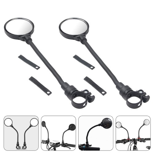 2 Pcs Bicycle Mirror Obstacle Detection Bike Mirrors Easy to Install eBay