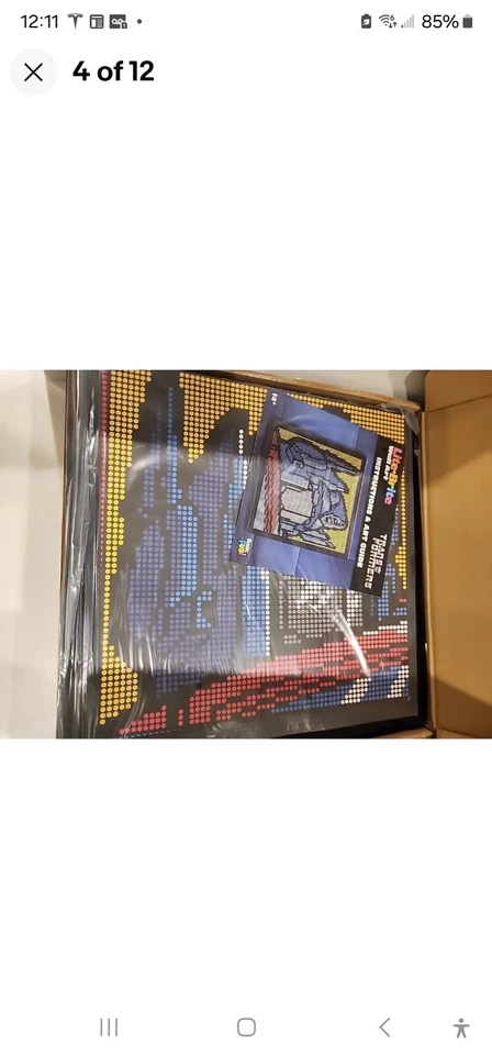 Arte de pared Lite Brite Transformers Hasbro Optimus Prime Bumblebee  Foto 2 de 4