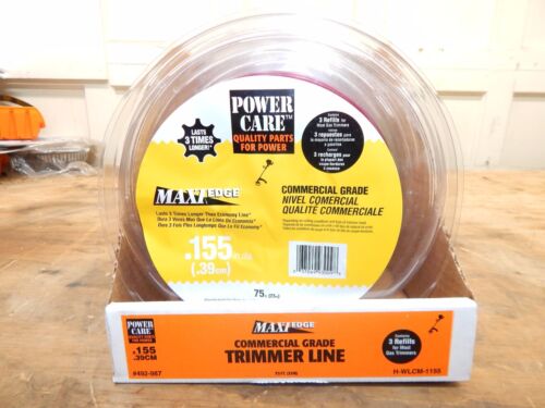 MAXI-EDGE .155 Trimmer Line 75FT ROLL-NEW IN PACKAGE-LOOOOOK - Picture 1 of 4
