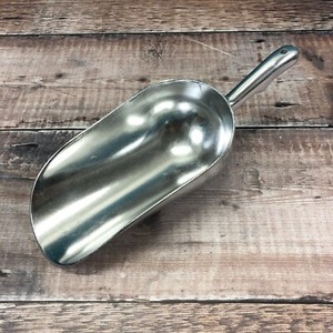 Aluminium Bird Seed Scoop Feed Food Feeder Filler Potting Shovel