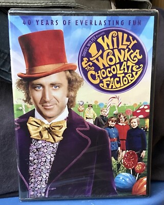 Willy Wonka & the Chocolate Factory (DVD, 1971) Sealed New