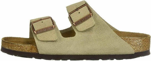 birkenstock arizona taupe suede sale