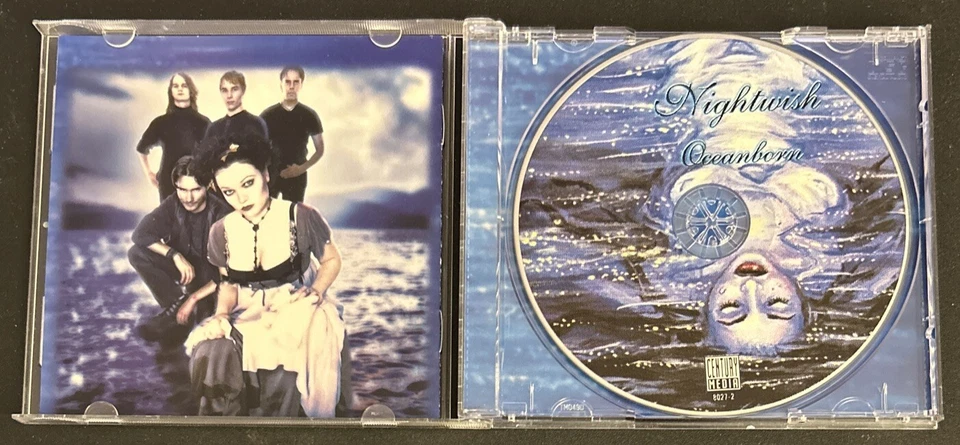 Nightwish Oceanborn Symphonic Metal CD Stargazers Riddler Walking In The Air  Foto 4 de 4