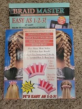 Braid Master Do It Yourself Hand Braiding System Complete Set