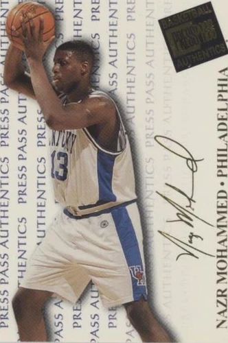 1998 Press Pass Authentics - Nazr Mohammed #21