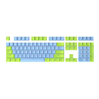 Multi-color Doubleshot Key Cap 104 Keycaps set for Cherry MX Mechanical Keyboard