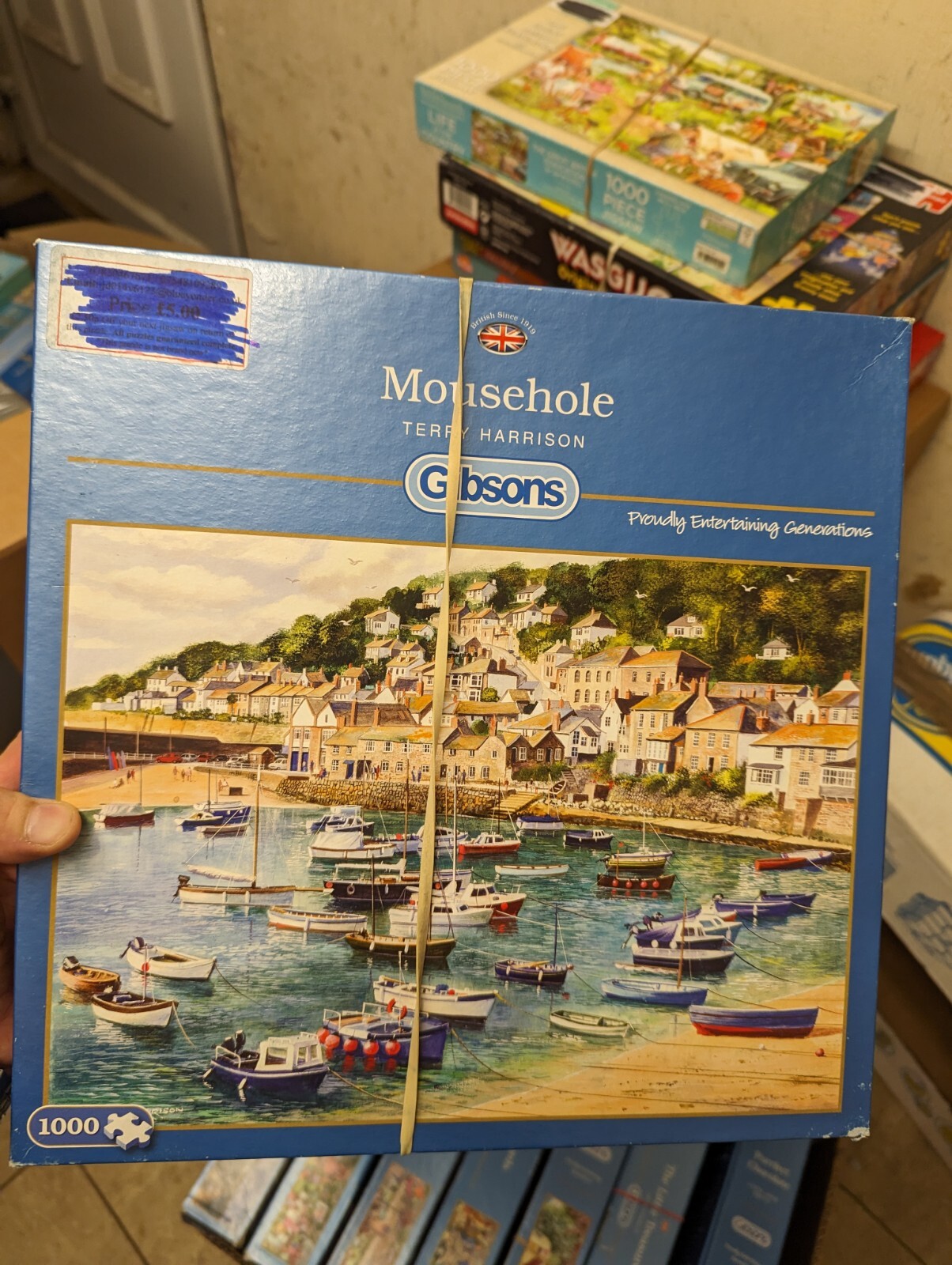 Job lot 10 X 1000 jigsaw puzzles Gibsons, All Complete eBay