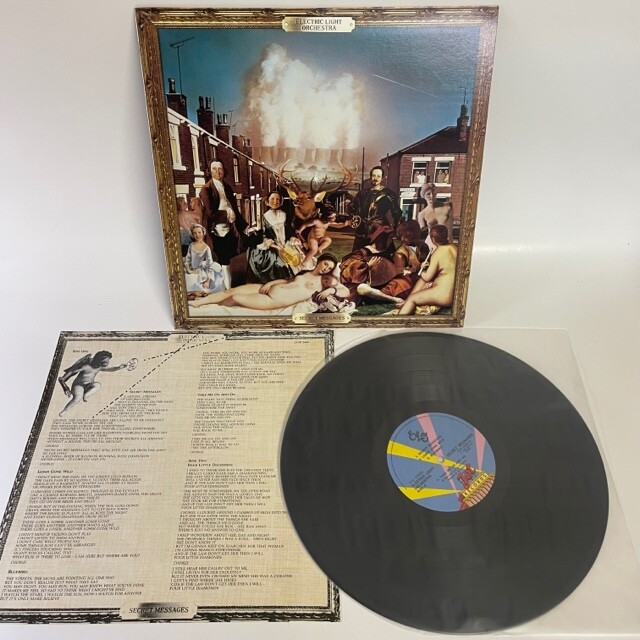 ELECTRIC LIGHT ORCHESTRA SECRET MESSAGES JET 25AP 2640 JAPAN