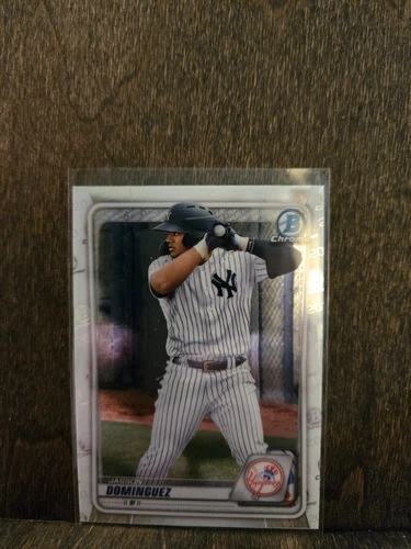 2020 Bowman Chrome Draft JASSON DOMINGUEZ Rookie Card  New York Yankees BD-151 A