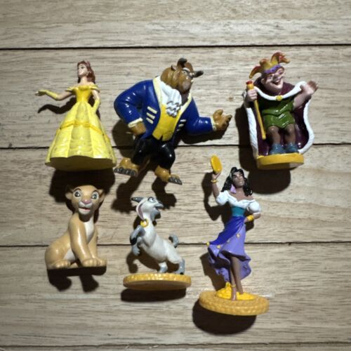 Small Vintage PVC Disney Action Figure Lot Of 6