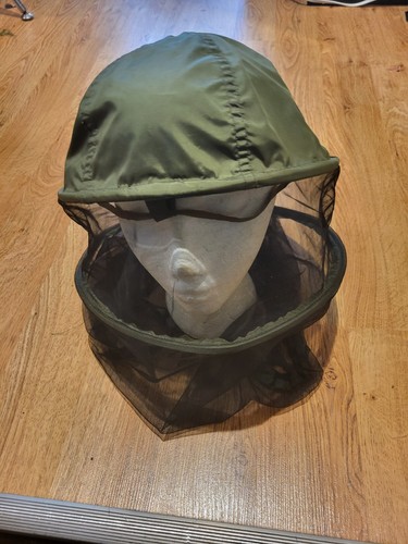 Insetto HeadNet militare statunitense vintage NSN 8415-912-5637 In perfette condizioni - Foto 3 di 6