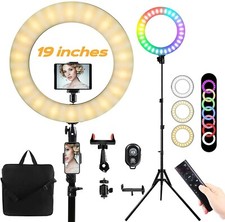 Professional 19    Ringlight Light Ring for TikTok, Reels and Photos