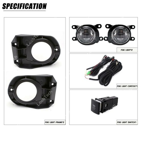 For Toyota Corolla Cross Halogen Fog Light Bumper Cover Daytime Running Light - Bild 2 von 9