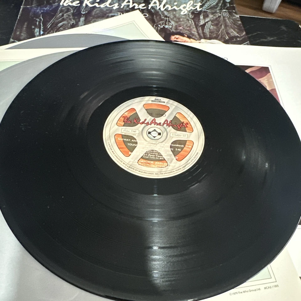 The Who, The Kids Are Alright, 1975 1st MCA double Lp, MCA2-11005 dust Jacket - Image 4 of 4