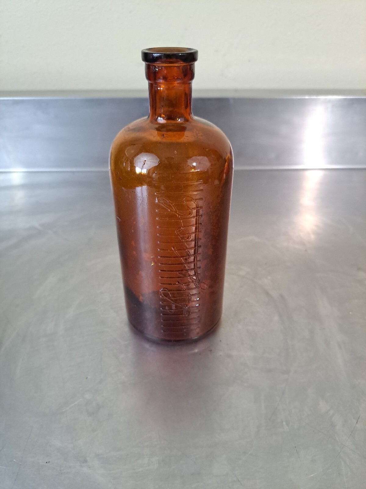 OLD Lysol Amber Glass Vintage Lysol Bottle New York USA 5.75” tall eBay