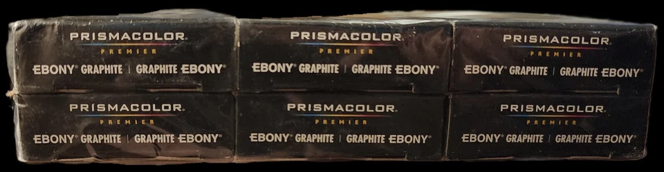 6 件 Prismacolor 乌木石墨素描绘画铅笔 12 包 14420 黑色 72 总计 — 第 4/4 张图片