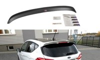 CUP Dachspoiler Ansatz Schwarz FüR Ford Fiesta MK8 Aufsatz Heckspoiler Spoiler