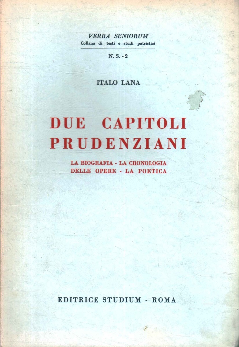 Due capitoli produzionali Italo Lana (Editrice Studium) [[1962