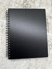 8.5X11Inches Hardbound Sketch Spiral Bound Sketch Pad 80-Sheets 90Gsm Inner New
