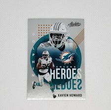 Xavien Howard 2021 Absolute Unsung Heroes #UH9 Miami Dolphins Football